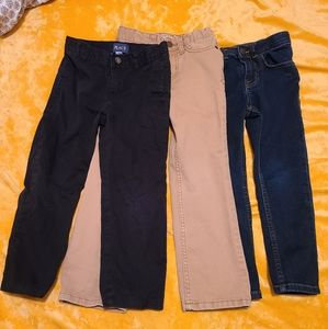 Lot of three pairs boys jeans